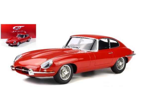 Ixo model GT761 JAGUAR E-TYPE SERIE 1 1962 RED 1:12 Modellino