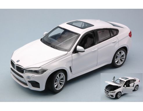 RASTAR RAT56600W BMW X6 M 2018 WHITE 1:24 Modellino