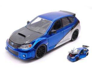 Jada JADA99514 BRIAN'S SUBARU IMPREZA STi FAST & FURIOUS BLUE/SILVER 1:24 Modellino