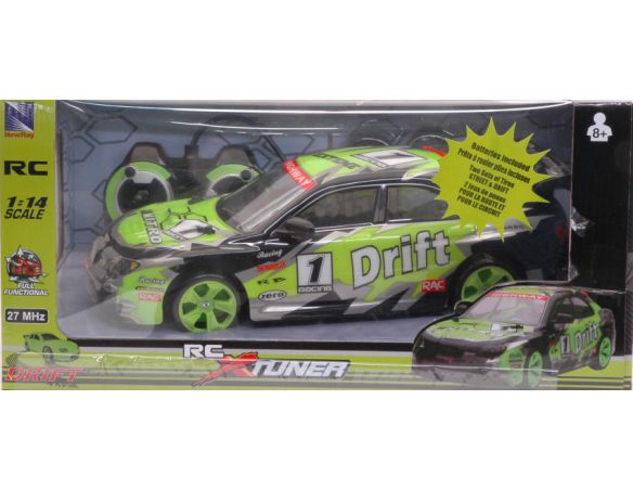 New Ray NY88253 DRIFT RC XTUNER FULL FUNCTIONAL 1:14 Modellino