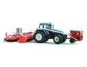 Replicagri REPLI076 KUHN BTF 4000 + HR4004 + TF1500 1:32  ITEM WITHOUT TRACTOR Modellino