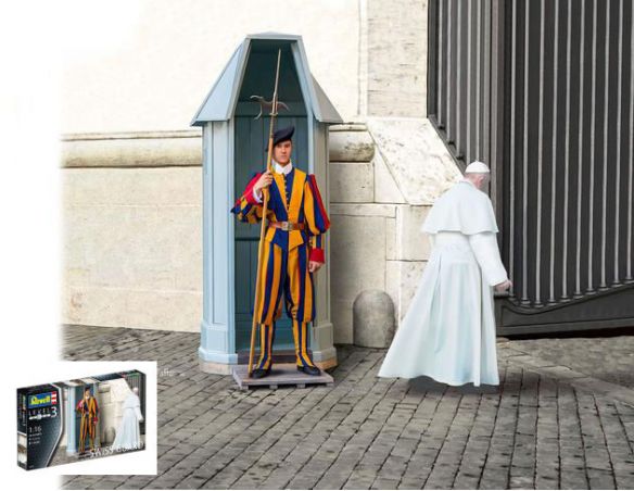 Revell RV02801 SWISS GUARD KIT 1:16 Modellino