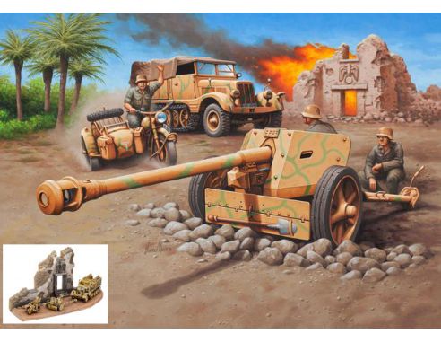 Revell RV03252 SD.KFZ + 7,5 PAK 40 KIT 1:76 Modellino