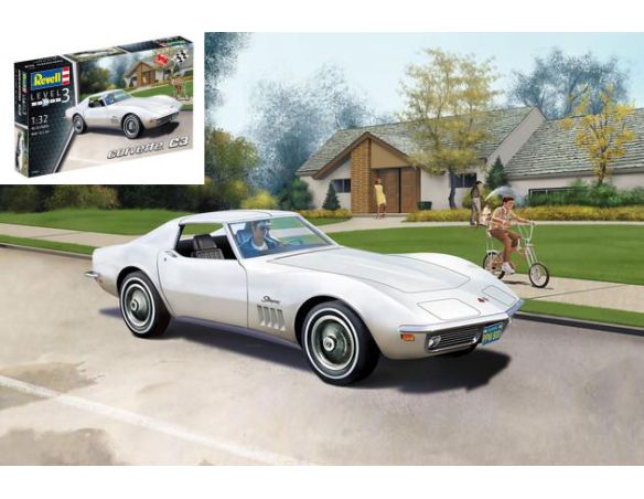 Revell RV07684 CORVETTE C3 KIT 1:32 Modellino