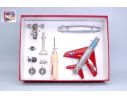 Schuco SH1782 MICRO JET SUPER SABRE CONSTR.cm 13 (BOX cm 24x18) METAL KIT Modellino