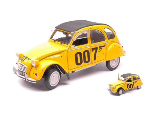 Solido SL1850012 CITROEN 2CV JAMES BOND 007 FOR YOUR EYES ONLY 1981 1:18 Modellino