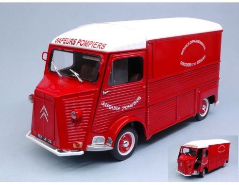 Solido SL1850013 CITROEN TYPE HY POMPIER 1969 1:18 Modellino