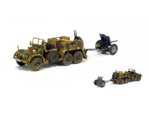 Solido SL7200512 KRUPP PROTZE L2H143 (kfz.69) + PAK 35/36 FRANCE 1944 1:72 Modellino
