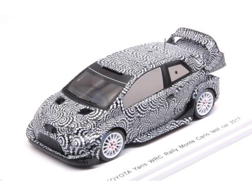 Spark Model S5168 TOYOTA YARIS WRC RALLY MONTE CARLO TEST CAR 2017 J.M.LATVALA-M.ANTTILA Modellino