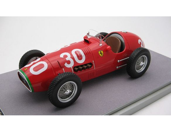 Tecnomodel TMD1866D FERRARI 500 F2 N.30 WINNER SWISS GP 1952 P.TARUFFI 1:18 Modellino