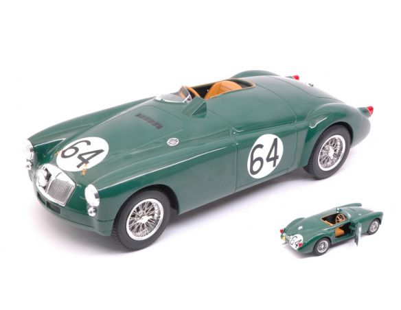 Triple 9 T9-1800163 MG EX 182 N.64 17th LM 1955 T.LUND-H.WAEFFLER 1:18 Modellino