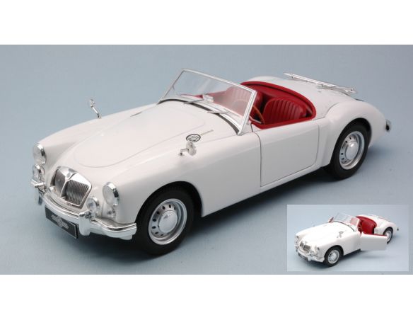 Triple 9 T9-1800164 MGA MKII A 1600 OPEN CONVERTIBLE 1961 WHITE 1:18 Modellino