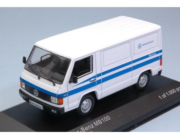WHITEBOX WB266 MERCEDES MB100 SERVICE 1:43 Modellino
