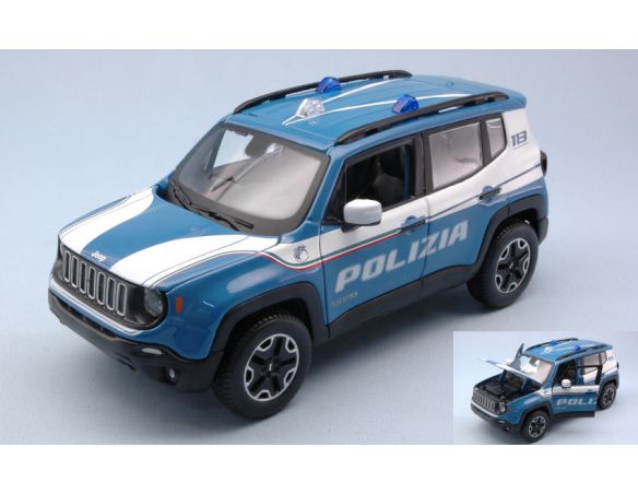 Maisto MI31520 JEEP RENEGADE POLIZIA 1:24 Modellino