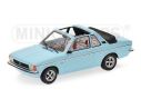Minichamps PM400048130 OPEL KADETT C AERO 1977 LIGHT BLUE 1:43 Modellino