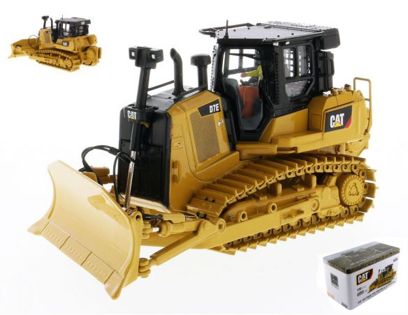 Diecast Master DM85555 CAT D7E TRACK-TYPE TRACTOR 1:50 Modellino