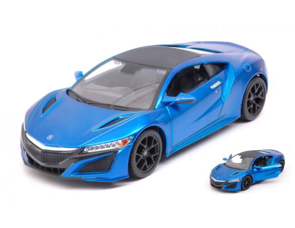 Maisto MI31234BL ACURA NSX 2017 BLUE 1:24 Modellino