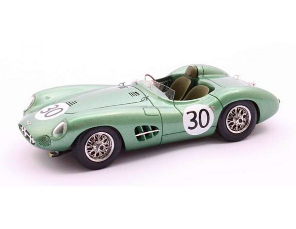 MATRIX SCALE MODELS MXR40108-013 ASTON MARTIN DBR1 N.30 2nd SILVERSTONE SPORTS CAR RACE 1959 MOSS 1:43 Modellino