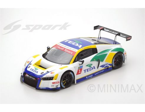 Spark Model S12SA001 AUDI R8 LMS CUP N.1 CHAMPION 2016 ALEX YOONG 1:12 Modellino