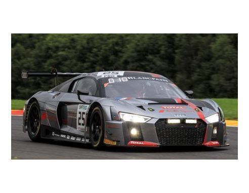 Spark Model S12SB001 AUDI R8 LMS N.25 WINNER 24H SPA 2017 HAASE-GOUNON-WINKELHOCK 1:12 Modellino