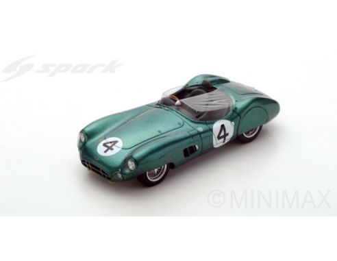 Spark Model S2438 ASTON MARTIN DBR1 N.4 DNF LM 1959 S.MOSS-J.FAIRMAN 1:43 Modellino