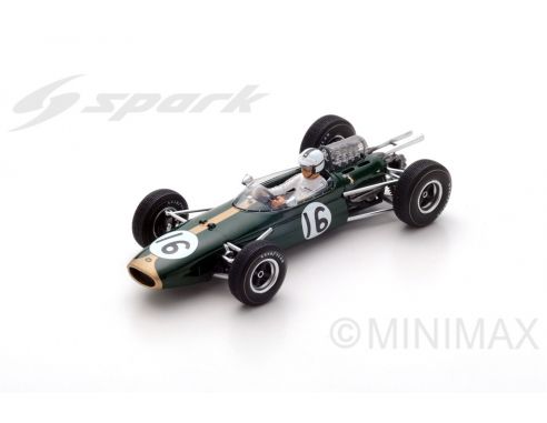 Spark Model S5260 BRABHAM BT11 D.HULME 1965 N.16 4th FRENCH GP 1:43 Modellino