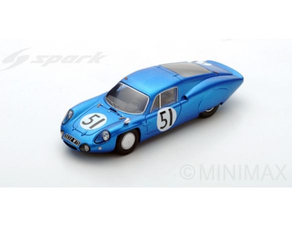 Spark Model S5487 ALPINE M64 N.51 28th LM 1965 G.VERRIER-R.MASSON 1:43 Modellino