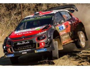 Spark Model S5962 CITROEN C3 WRC N.11 5th RALLY GUANAJUATO MEXICO 2018 S.LOEB-D.ELENA 1:43 Modellino