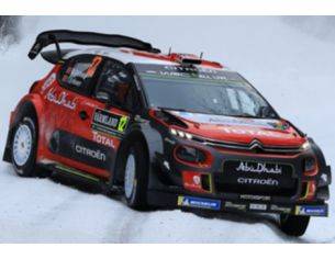 Spark Model S5965 CITROEN C3 WRC N.12 6th SWEDEN RALLY 2018 M.OSTBERG-T.EIKSEN 1:43 Modellino