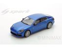 Spark Model S18284 PORSCHE PANAMERA TURBO S E-HYBRID 2017 BLUE 1:18 Modellino