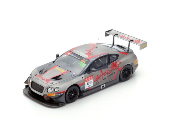 Spark Model S18SP050 BENTLEY GT3 N.09 CHINA GT CHAMPIONSHIP 2017 H.GENG-A.IMPERATORI 1:18 Modellino