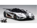 Auto Art / Gateway AA79017 KOENIGSEGG ONE:1 2014 MOON GREY/CARBON BLACK Modellino