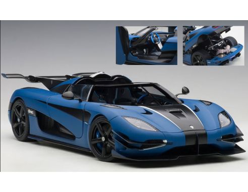 Auto Art / Gateway AA79018 KOENIGSEGG ONE MATT IMPERIAL BLUE 1:18 Modellino