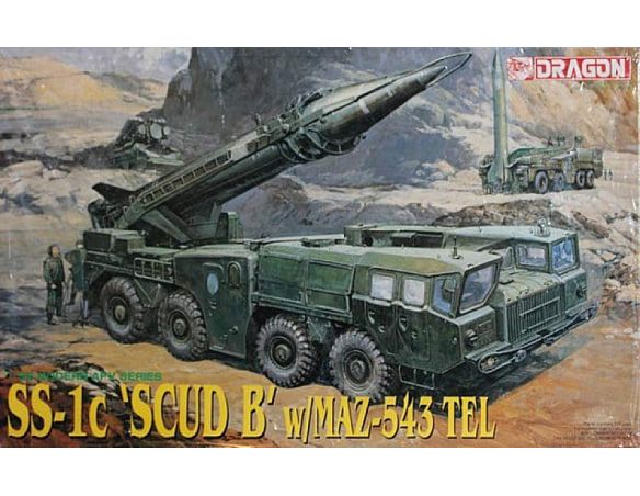 Dragon D3520 SS-1C SCUD B W/MAZ 543 TEL.KIT 1:35 Modellino