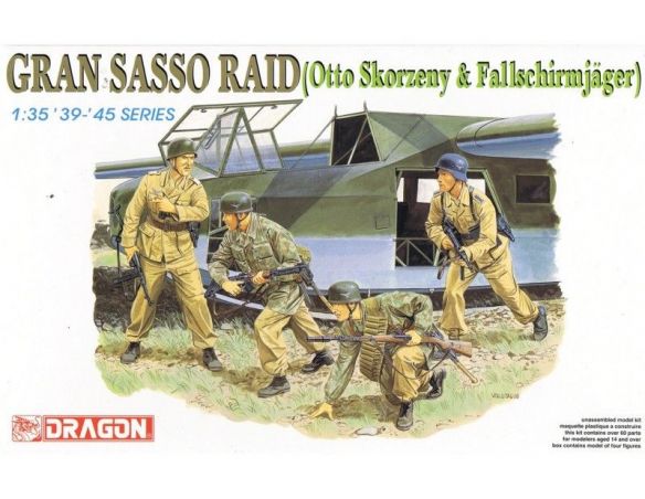 Dragon D6094 GRAN SASSO RAID KIT 1:35 Modellino