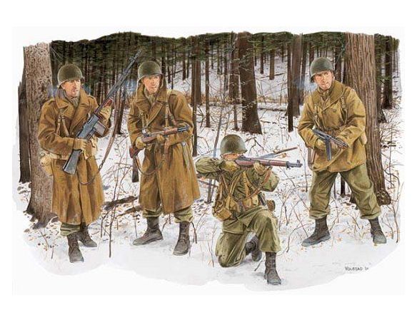 Dragon D6163 U.S.101st AIRBORNE DIVISION (BASTOGNE 1944) KIT 1:35 Modellino