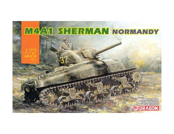 Dragon D7568 M4A1 SHERMAN KIT 1:72 Modellino