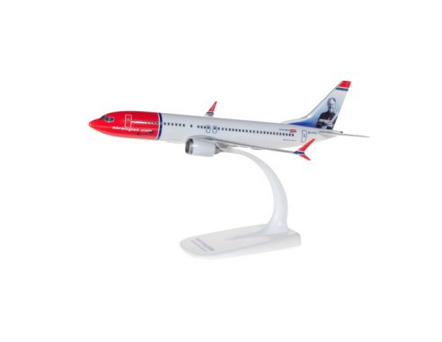 Herpa HP611817 BOEING 737 MAX 8 NORVEGIAN F.LAKER 1:200 cm 19 Modellino
