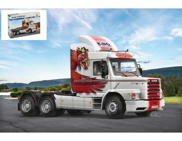 Italeri IT3937 SCANIA T143H 6x2 KIT 1:24 Modellino