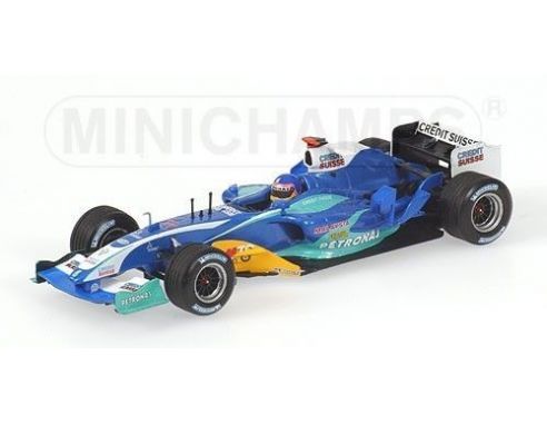 Minichamps PM400050011 SAUBER J.VILLENEUVE 2005 1:43 Modellino