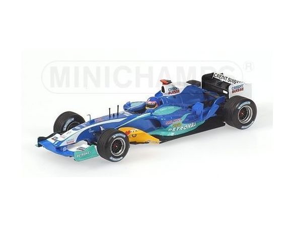 Minichamps PM400050011 SAUBER J.VILLENEUVE 2005 1:43 Modellino