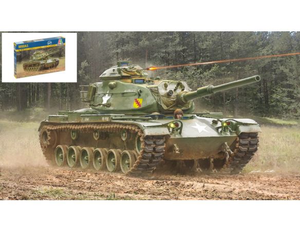 Italeri IT7075 M60A1 KIT 1:72 Modellino