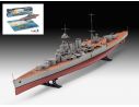 Revell RV05693 GIFT SET 100 YEARS HMS HOOD KIT 1:720 Modellino