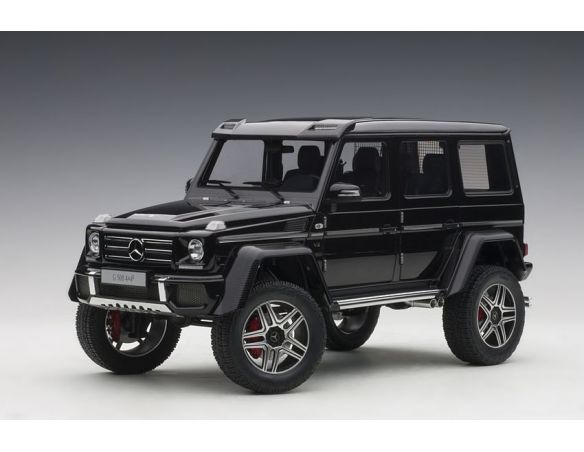 AUTOART AA76317 MERCEDES G500 4x4-2 2016 GLOSS BLACK 1:18 Modellino