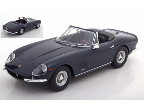 KK Scale KKDC180236 FERRARI 275 GTB4 NART SPYDER 1967 DARK BLUE 1:18 Modellino