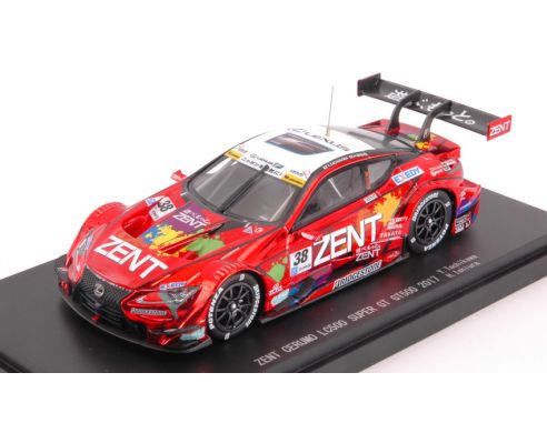 Ebbro EB45521 LEXUS LC500 N.38 WINNER FUJI SUPER GT500 2017 Y.TACHIKAWA-H.ISHIURA 1:43 Modellino
