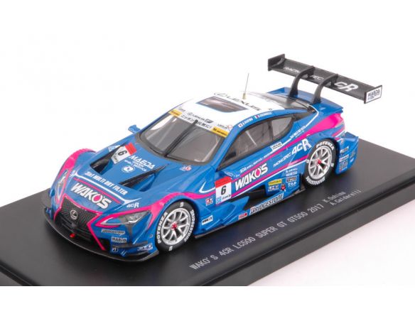 Ebbro EB45522 LEXUS LC500 N.6 3rd SUPER GT 500 2017 K.OSHIMA-A.CALDARELLI 1:43 Modellino