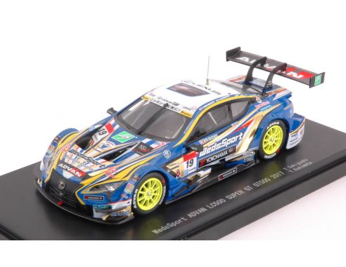 Ebbro EB45524 LEXUS LC500 N.19 SUPER GT500 2017 Y.SEKIGUCHI-Y.KUNIMOTO 1:43 Modellino