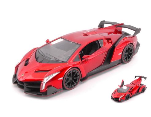 Jada JADA99325R LAMBORGHINI VENENO 2017 METALLIC RED 1:24 Modellino