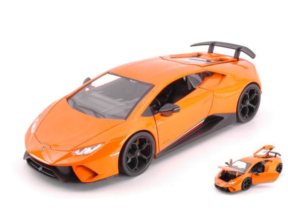 Jada JADA99355OR LAMBORGHINI HURACAN PERFORMANTE 2017 ORANGE 1:24 Modellino